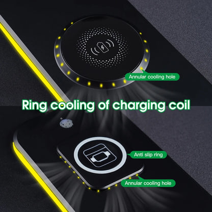 TriCharge 3-in-1 Wireless Mouse Pad