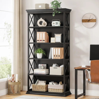 Ironwood 6-Tier Industrial Bookcase