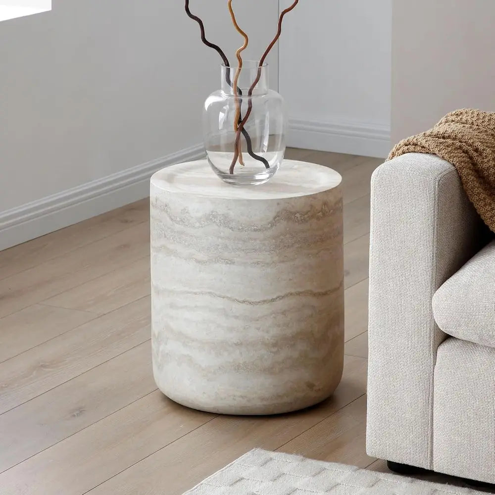 Rialto Drum End Table