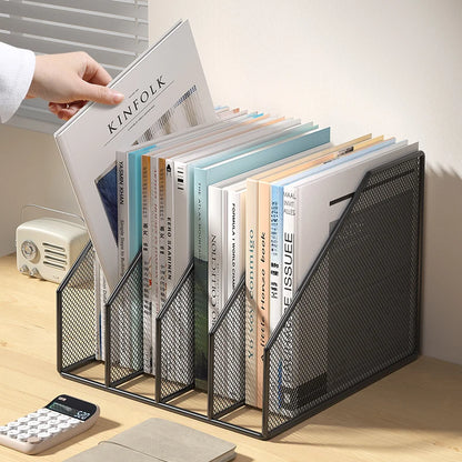 Standing Metal Office File Rack