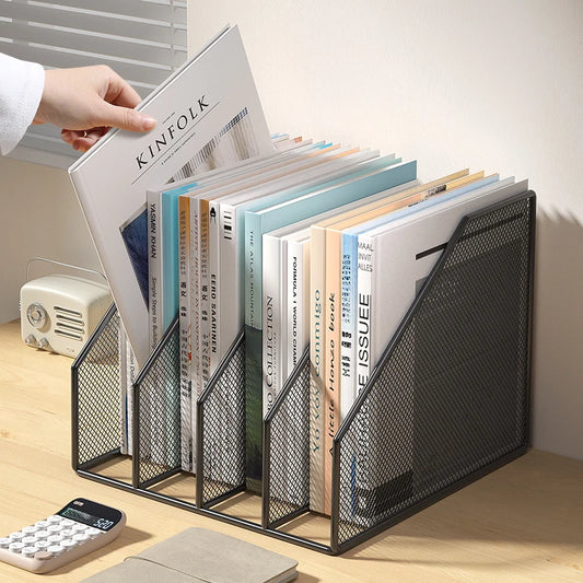 Standing Metal Office File Rack