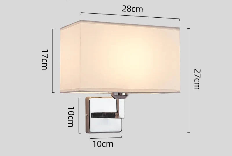 Bedside Sconce with Independent Reading Light