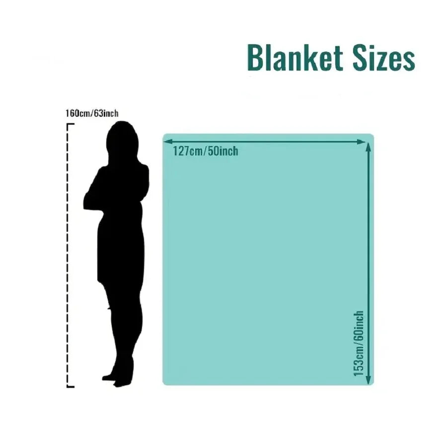 Electric Heated Throw Blanket | 50 x 60 in, 6 Heat Levels, 4-Hour Auto-Off