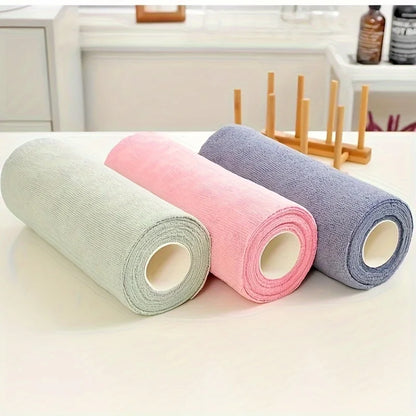 Absorbent Household Cleaning Towel Roll