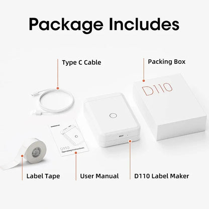 NiiPrint D110 Pocket Label Maker