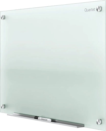 Premium Frosted Glass Dry Erase Board – 4' x 3' Modern Planning Board