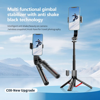 Wireless Bluetooth Gimbal Tripod