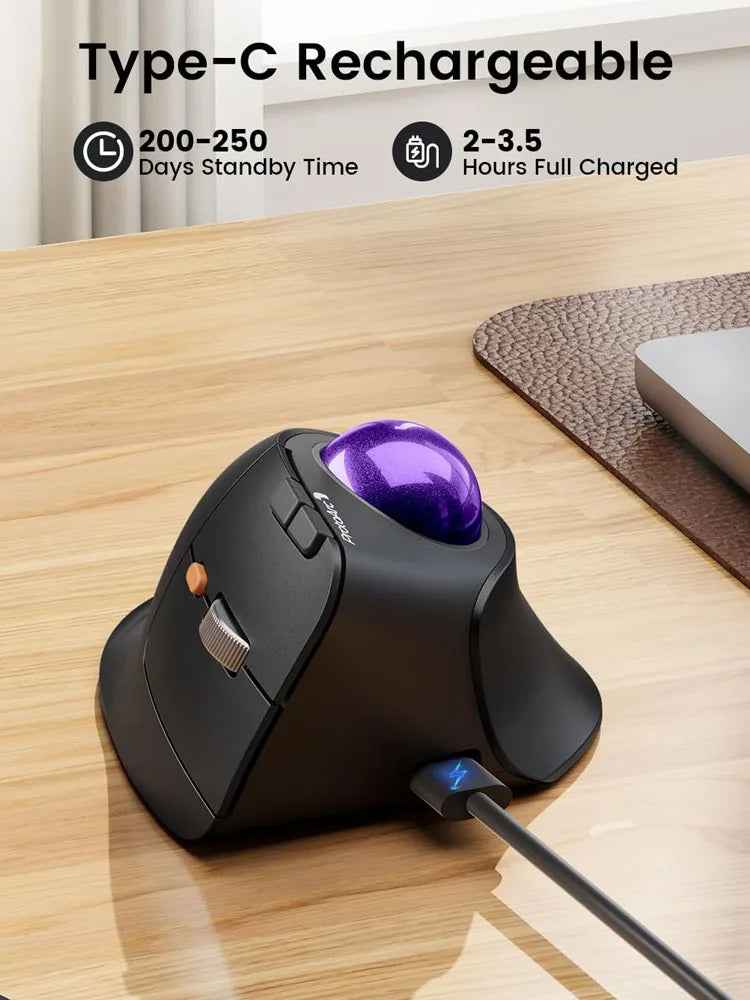 ProtoArc EM05 Trackball Mouse