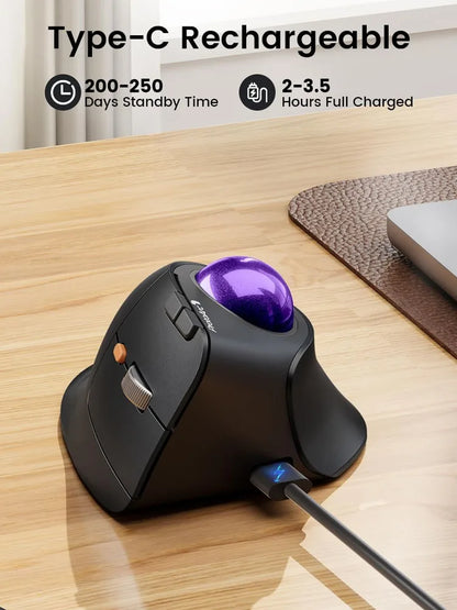 ProtoArc EM05 Trackball Mouse