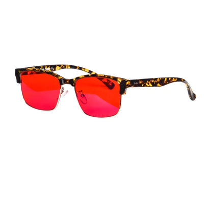 SHINU Red Lens Sleep Glasses