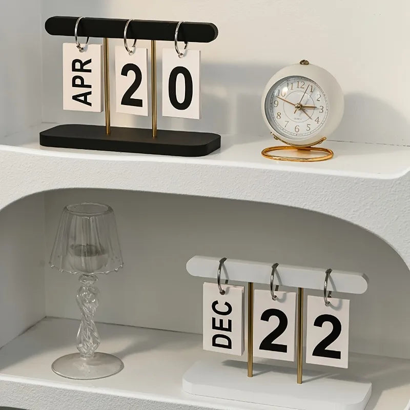 NordicPage Minimalist Desk Calendar