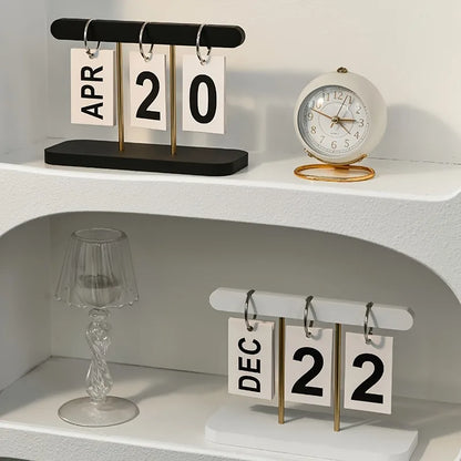 NordicPage Minimalist Desk Calendar