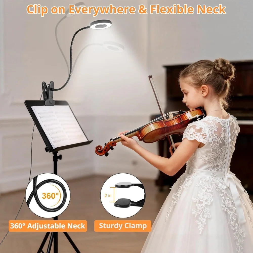 Ring Clamp LED Desk Lamp