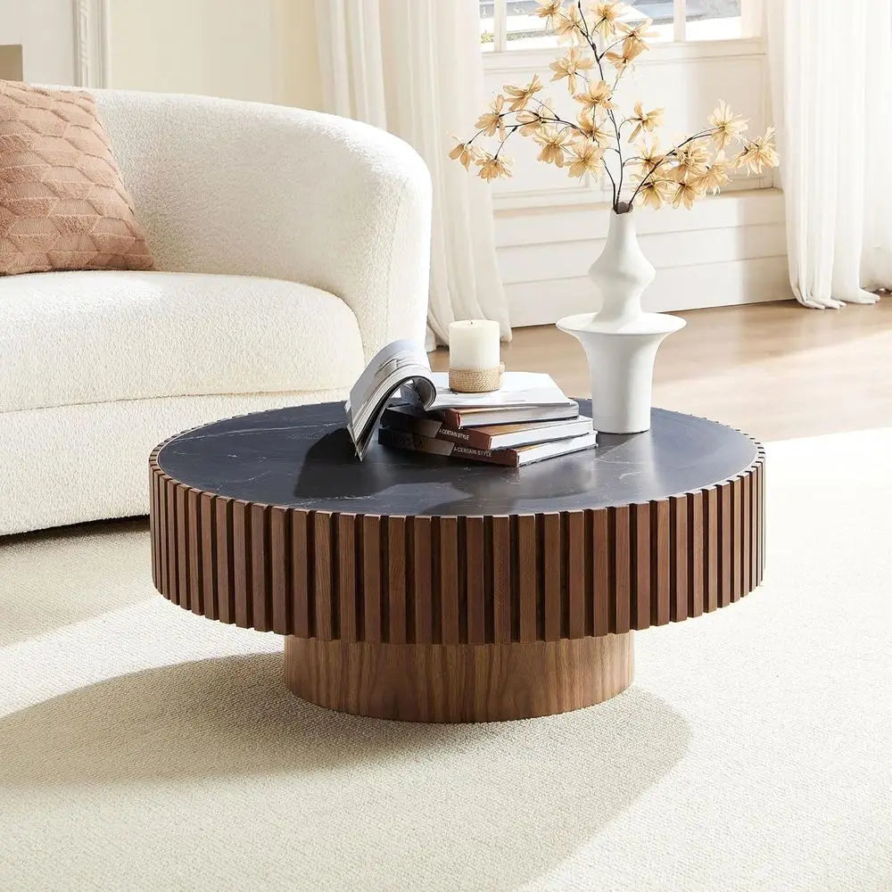 Belgrave Marble-Top Coffee Table