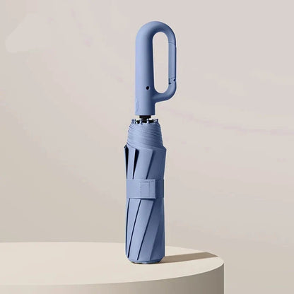 Windproof Folding Umbrella, Large Grip Handle