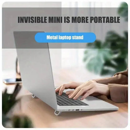 Portable Laptop Cooling & Elevation Feet