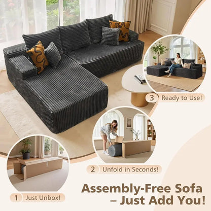 Willowmere Cloud Sectional Couch