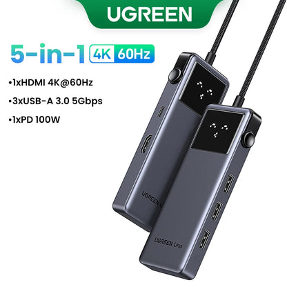 UGREEN 6-in-1 Docking Station