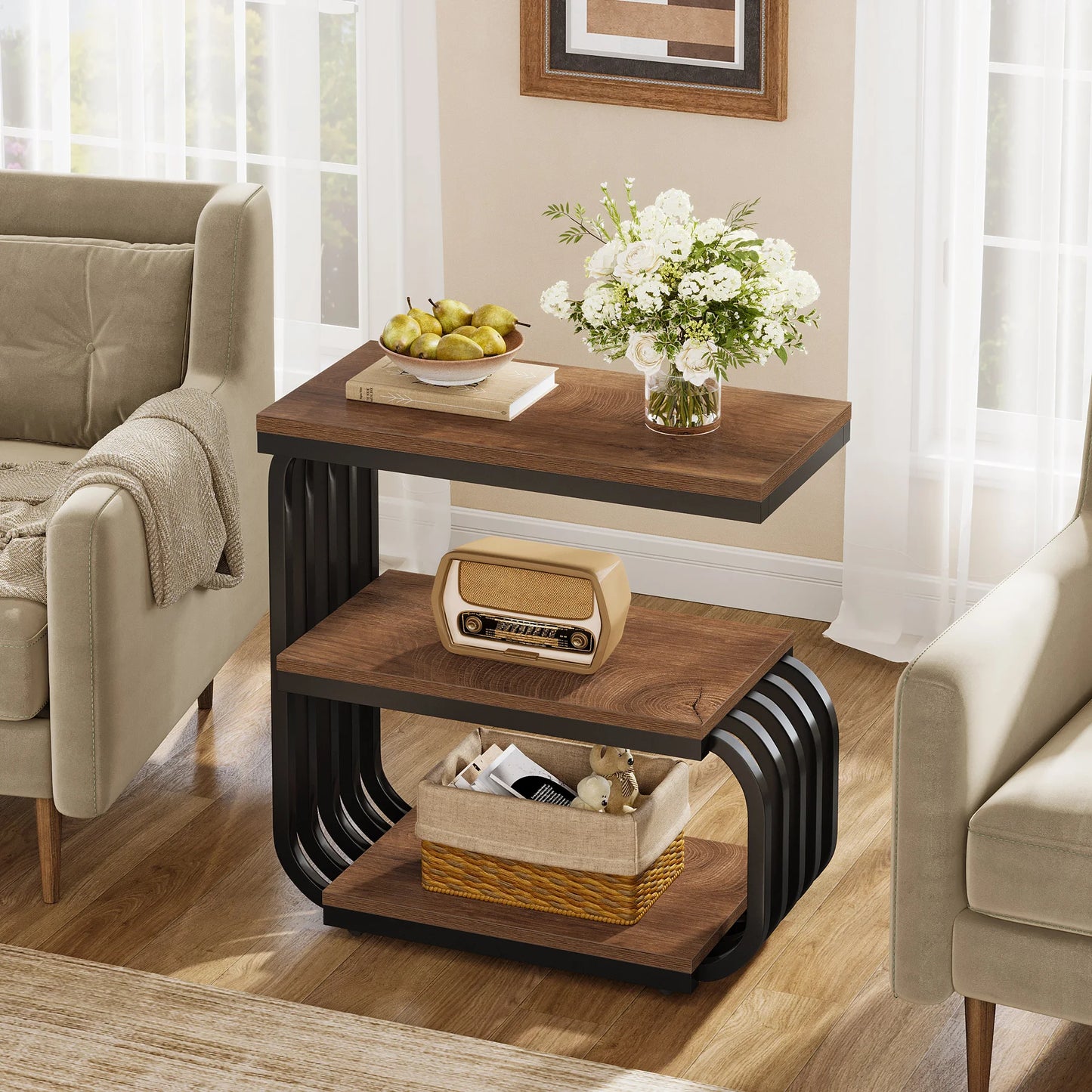 Brixton Industrial Accent Table