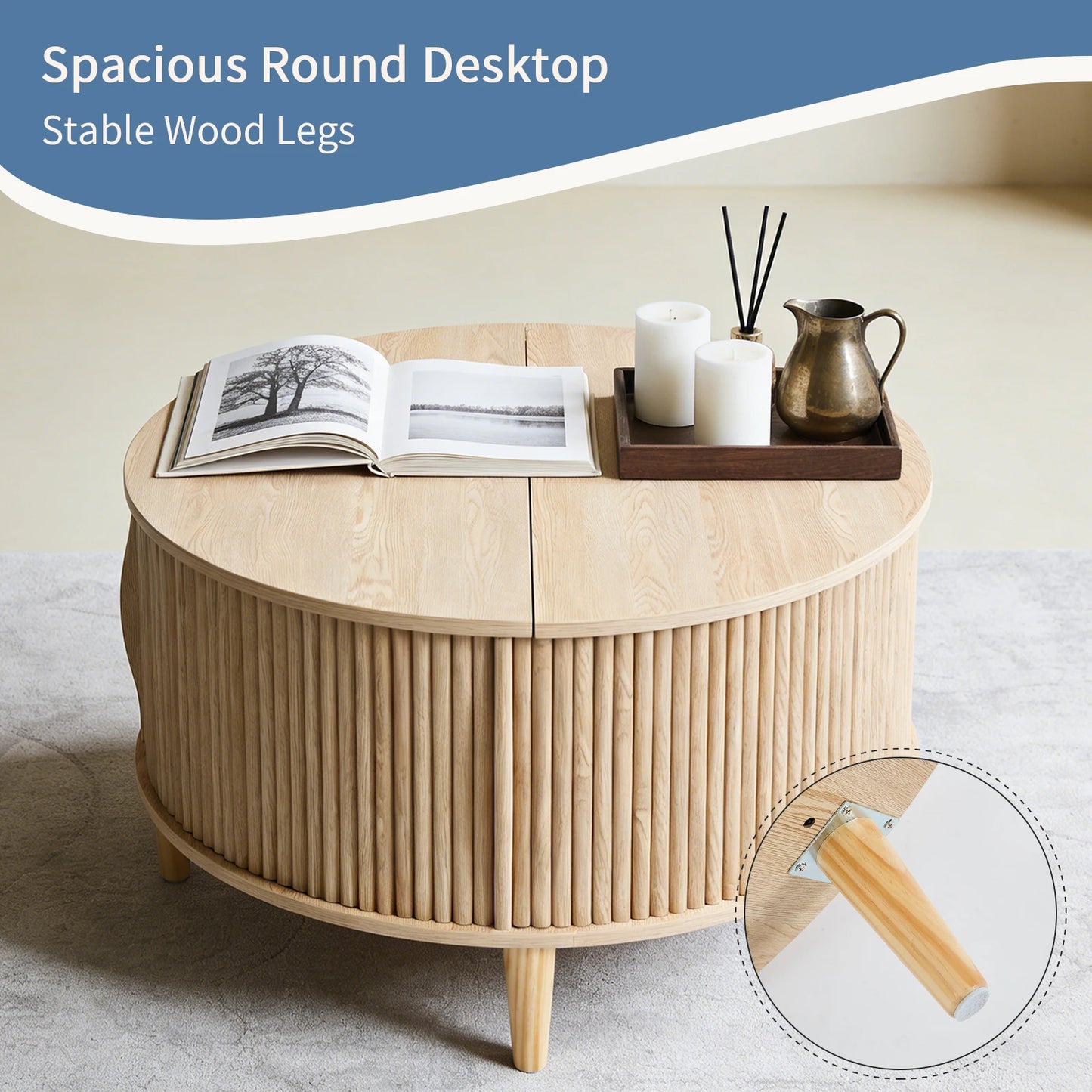 Aster Flip-Top Coffee Table