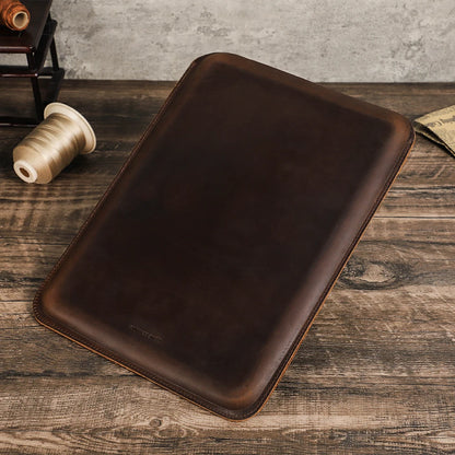 Luxury Genuine Leather Laptop Sleeve