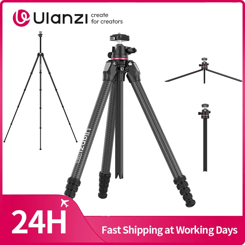 2-in-1 Carbon Fiber Tripod