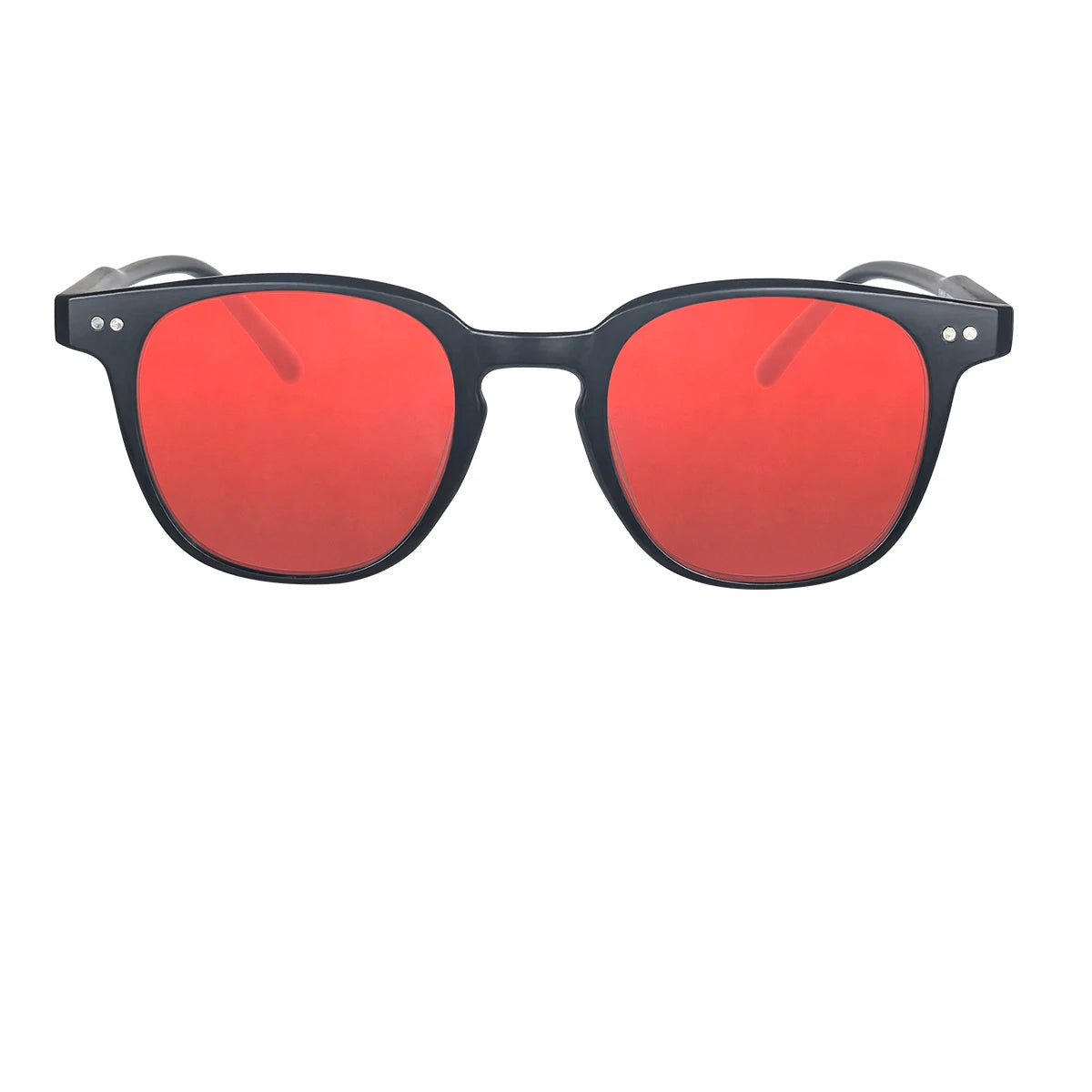 SHINU Women's Red Lens Glasses