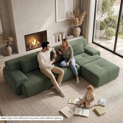 Meadow Corduroy Sectional