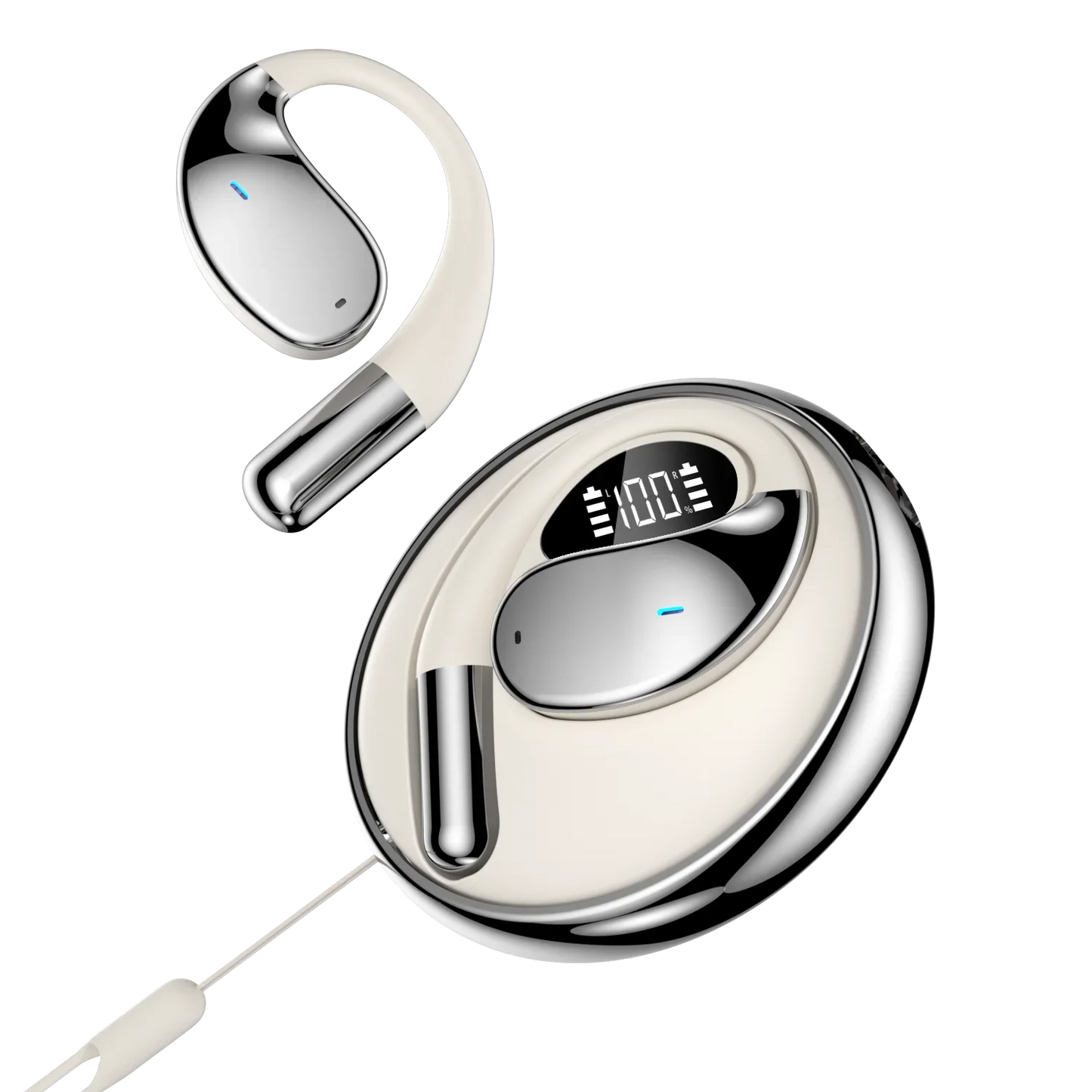 AI Translator Earbuds, Wireless & Waterproof