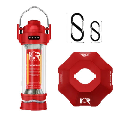 Retro Waterproof Camping Lantern, 3000mAh