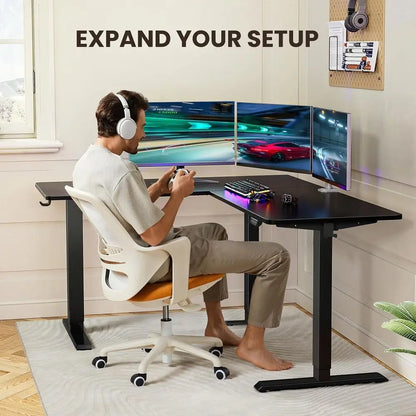 Large L-Shaped Standing Desk