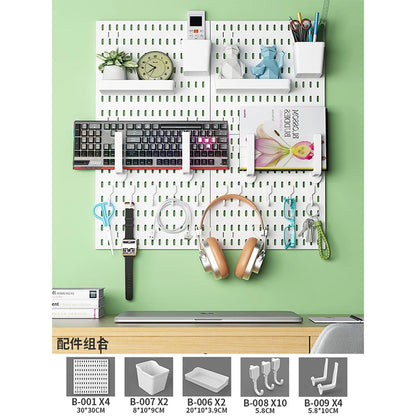 No-Holes Wall Pegboard Organizer