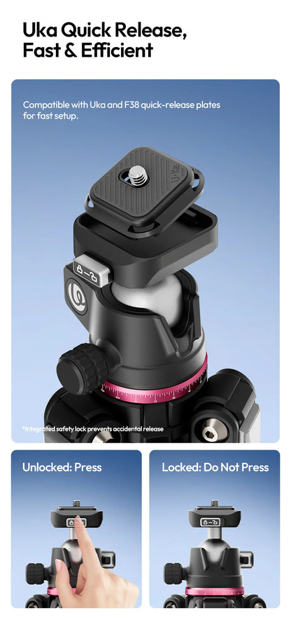 2-in-1 Carbon Fiber Tripod