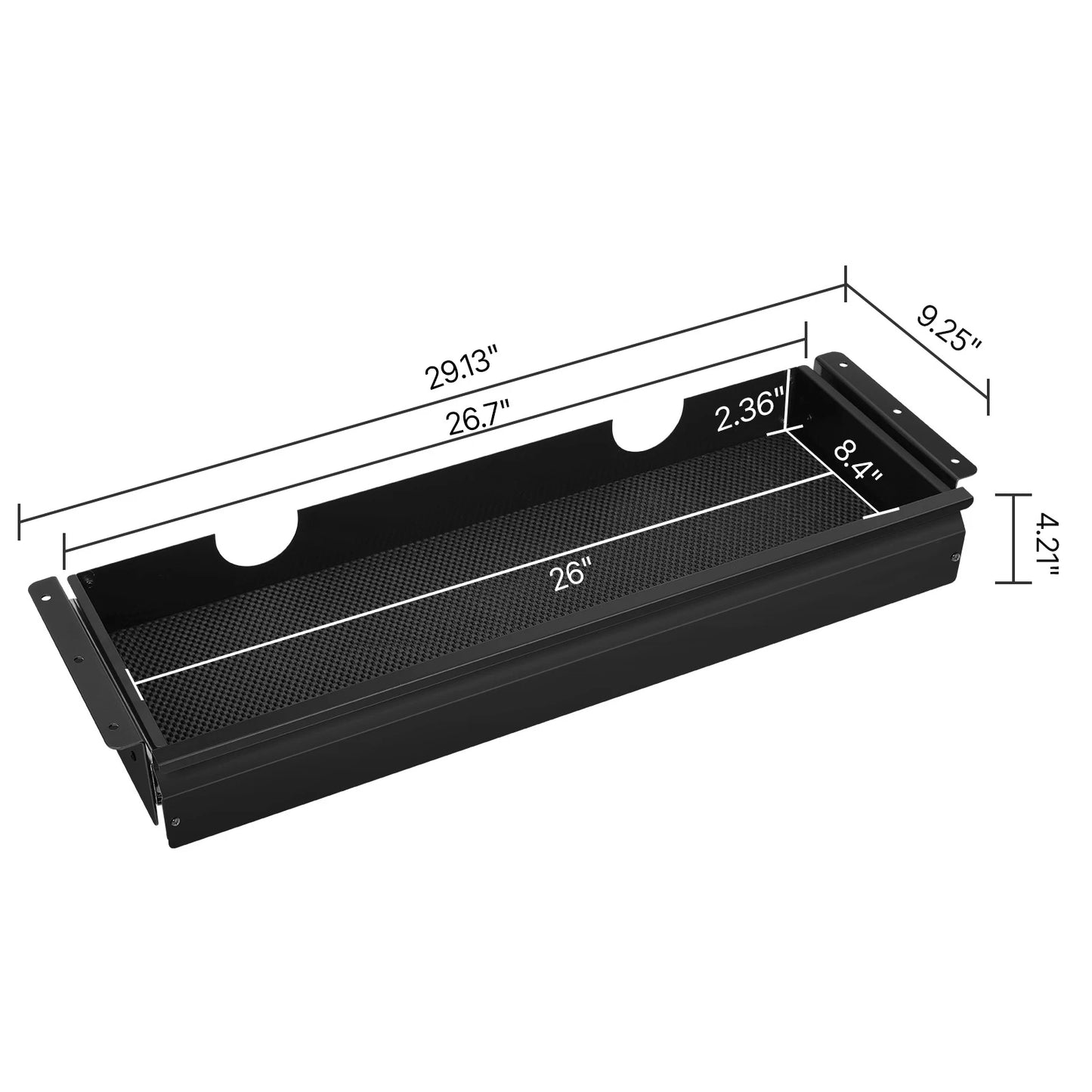 Under-Desk Slide-Out Drawer