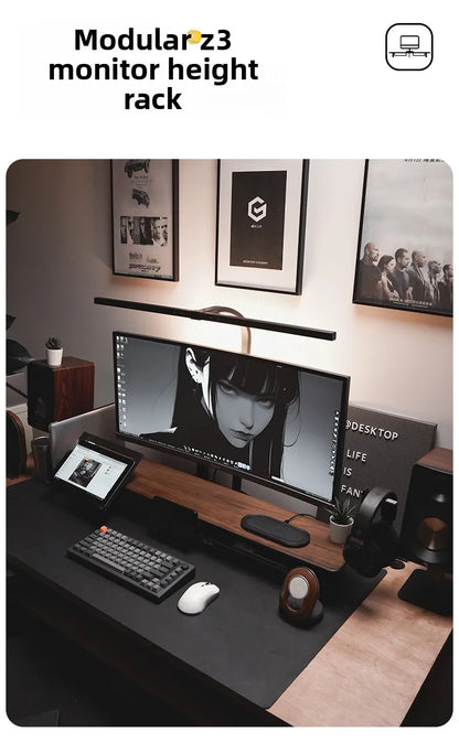 DeskMaster Modular Monitor Riser & Workspace Organizer