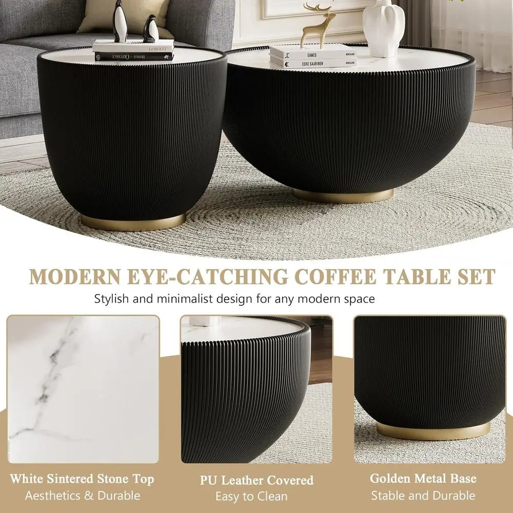 Carrara Coffee & End Table Set