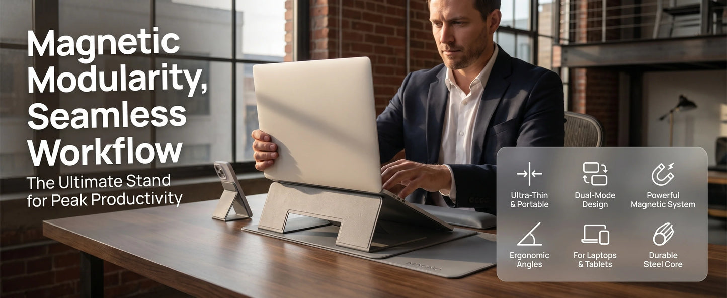 Magnetic Foldable Laptop Stand
