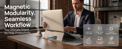 Magnetic Foldable Laptop Stand
