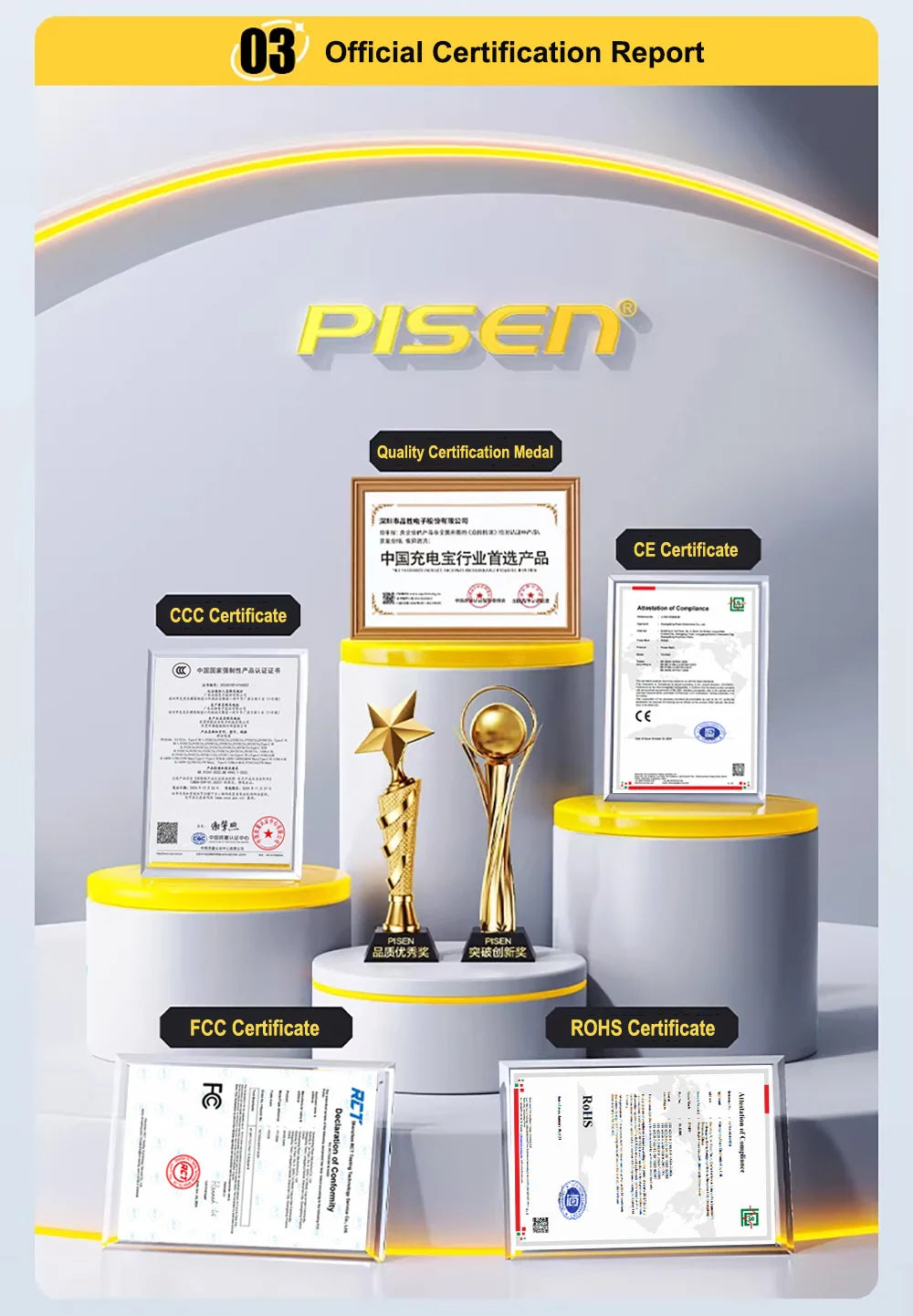 PISEN 60000mAh Power Bank