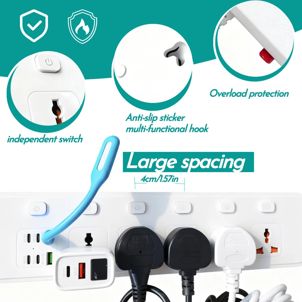 Universal Travel Power Strip