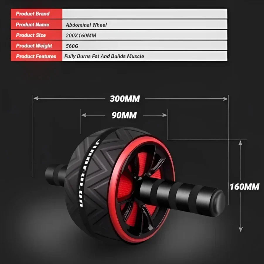 Non-Slip Ab Roller Wheel Core Trainer