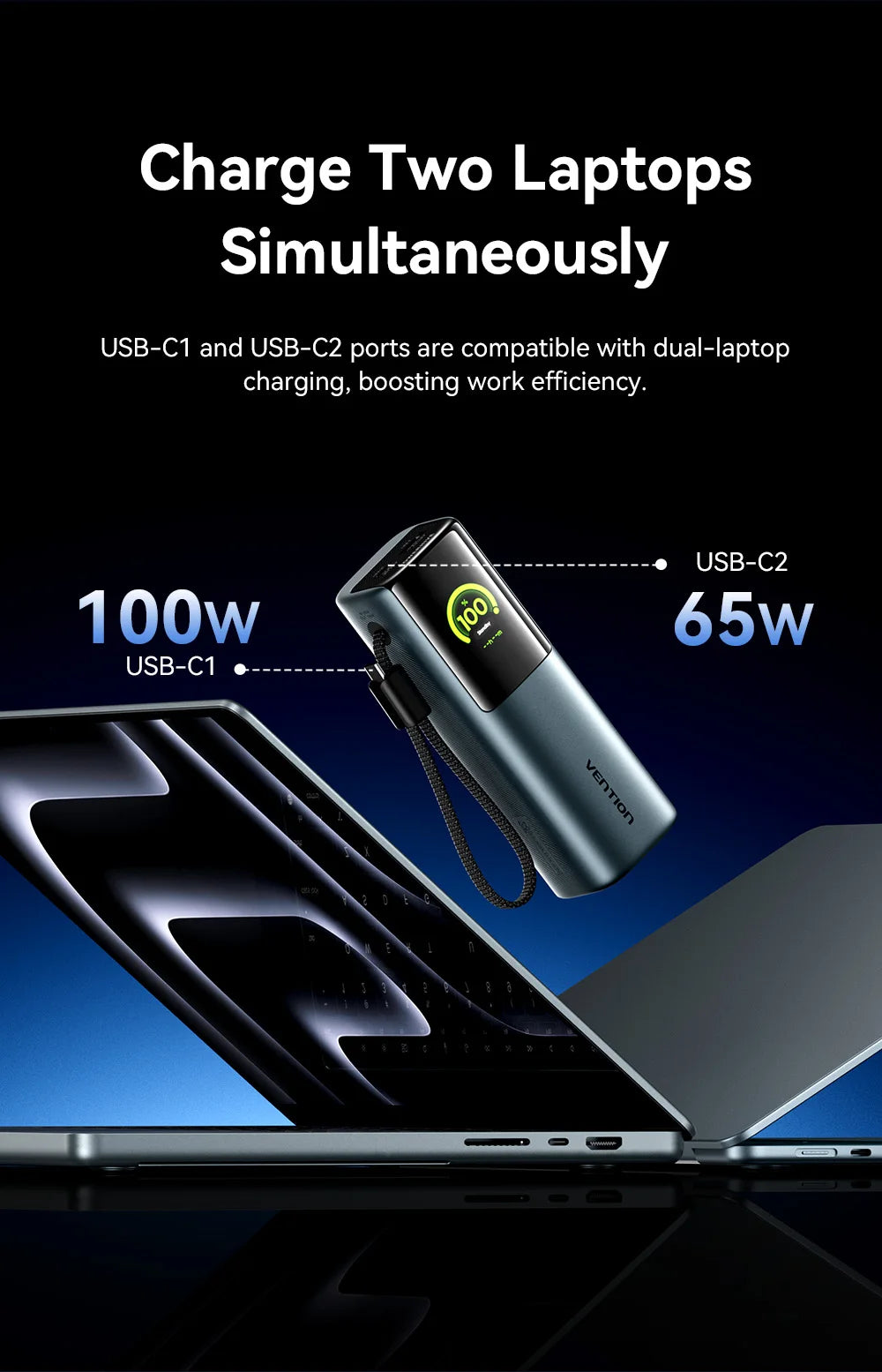 Vention 20000mAh Power Bank