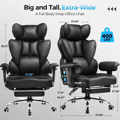 Wide Seat Gaming Chair