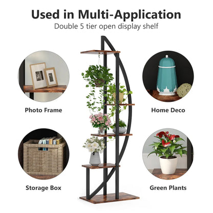 Fernhollow Curved Plant Stand Duo