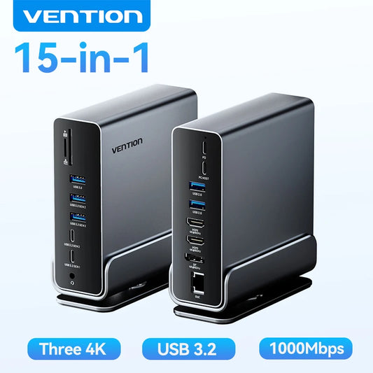 Vention 15-in-1 Docking Station