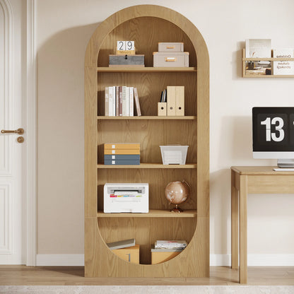 Aldermoor Arched Tall Bookshelf