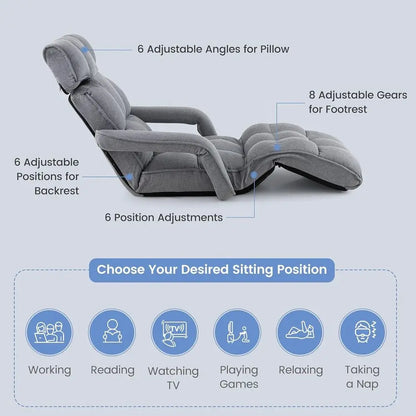 6-Position Adjustable Lounger