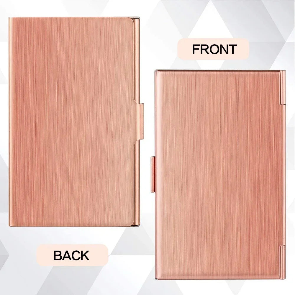 SlimSteel Stainless Card Wallet Case