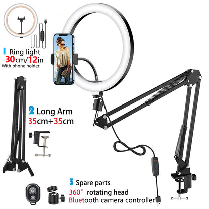 Selfie Ring Light Phone Stand