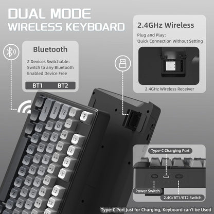 M96 Wireless Gaming Keyboard